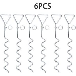 Unbranded STAINLESS STEEL CORKSCREW GROUND CAMPING TENT STAKE HEAVY DUTY ANCHOR Unbranded STAINLESS STEEL CORKSCREW GROUND CAMPING TENT STAKE HEAVY DUTY ANCHOR