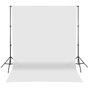 Unbranded Professional Photography White Screen Studio Background Set Unbranded Professional Photography White Screen Studio Background Set