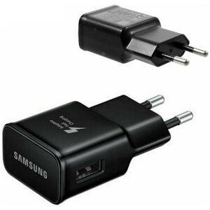 Unbranded (Plug Head Only) Official Samsung 2 Pin EP-TA200 Black Fast Charging Travel Adap Unbranded (Plug Head Only) Official Samsung 2 Pin EP-TA200 Black Fast Charging Travel Adap