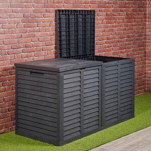 URBN Living Plastic Waterproof Garden Storage Box - 750L URBN Living Plastic Waterproof Garden Storage Box - 750L