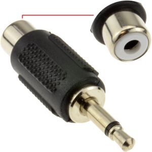kenable RCA Phono Socket to 3.5mm Mono Jack Plug Adapter kenable RCA Phono Socket to 3.5mm Mono Jack Plug Adapter