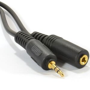kenable 2.5mm Stereo Jack Plug to 2.5mm Jack Socket Extension Cable 0.5m 50cm kenable 2.5mm Stereo Jack Plug to 2.5mm Jack Socket Extension Cable 0.5m 50cm