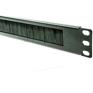kenable BLACK Brush Cable Management 19 Universal Panel 1U for Data Cabinet kenable BLACK Brush Cable Management 19 Universal Panel 1U for Data Cabinet