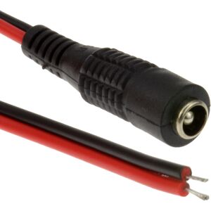 kenable DC PIGTAIL Power Socket 5.5 x 2.5mm To Bare Ends For CCTV Cable 0.3m kenable DC PIGTAIL Power Socket 5.5 x 2.5mm To Bare Ends For CCTV Cable 0.3m