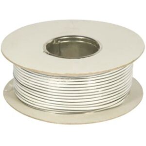 kenable 42 Strand Speaker Wire Full Copper Cable 100m Reel White kenable 42 Strand Speaker Wire Full Copper Cable 100m Reel White