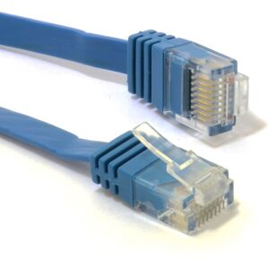 kenable FLAT CAT6 Ethernet LAN Patch Cable Low Profile GIGABIT RJ45 1.5m BLUE kenable FLAT CAT6 Ethernet LAN Patch Cable Low Profile GIGABIT RJ45 1.5m BLUE