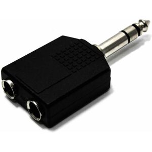 kenable 6.35mm STEREO Jack Splitter Adapter Dual 6.35mm Sockets to 6.35mm Plug kenable 6.35mm STEREO Jack Splitter Adapter Dual 6.35mm Sockets to 6.35mm Plug