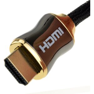 kenable Braided Chrome HDMI Shielded Cable 4k 2k Supports 3D ARC Ethernet 1m kenable Braided Chrome HDMI Shielded Cable 4k 2k Supports 3D ARC Ethernet 1m