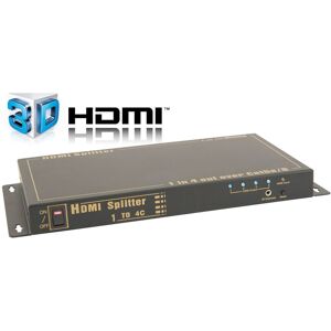 kenable HDMI Distribution Splitter Extender Over RJ45 1 Input to 4 Outputs 3D kenable HDMI Distribution Splitter Extender Over RJ45 1 Input to 4 Outputs 3D