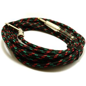 kenable HQ Helical Shielded Angled Guitar Lead 6.35mm Mono Jack Cable 5m kenable HQ Helical Shielded Angled Guitar Lead 6.35mm Mono Jack Cable 5m