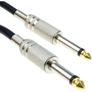 kenable PRO 6.35mm Low Noise Guitar Lead Cable Gold Metal Connectors 4m BLACK kenable PRO 6.35mm Low Noise Guitar Lead Cable Gold Metal Connectors 4m BLACK