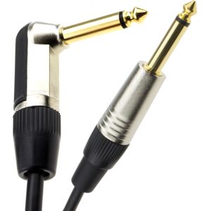 kenable GOLD Right Angle MONO Jack 6.35mm Guitar Amp LOW NOISE Cable Lead 5m kenable GOLD Right Angle MONO Jack 6.35mm Guitar Amp LOW NOISE Cable Lead 5m
