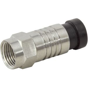 kenable Snap Seal Professional Waterproof F Type Compression Plug End Nickel kenable Snap Seal Professional Waterproof F Type Compression Plug End Nickel