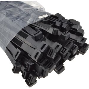 kenable Black WIDE Cable Ties 300mm x 12.7mm UL Approved Pack of 100 kenable Black WIDE Cable Ties 300mm x 12.7mm UL Approved Pack of 100