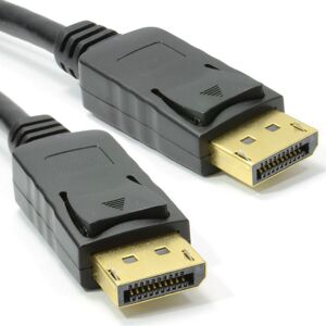 kenable DisplayPort Male Plug to Plug Video Cable GOLD 1m LOCKING kenable DisplayPort Male Plug to Plug Video Cable GOLD 1m LOCKING