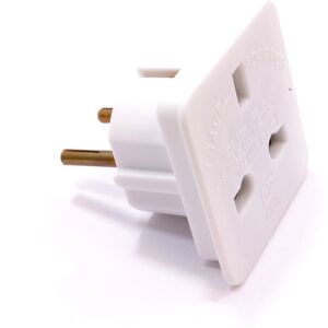 kenable Travel Adapter UK Main Plug To Euro Schuko Plug Changer Europe kenable Travel Adapter UK Main Plug To Euro Schuko Plug Changer Europe