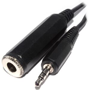 kenable 3.5mm Jack Plug to 6.35mm Jack Socket Cable 1.8m kenable 3.5mm Jack Plug to 6.35mm Jack Socket Cable 1.8m