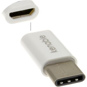 kenable USB Micro B Socket to USB 3.1 Type C Male Plug Adapter WHITE kenable USB Micro B Socket to USB 3.1 Type C Male Plug Adapter WHITE