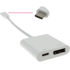 kenable USB 3.1 Type C Plug to DisplayPort Alt Mode + PD Type C Socket Adapter kenable USB 3.1 Type C Plug to DisplayPort Alt Mode + PD Type C Socket Adapter