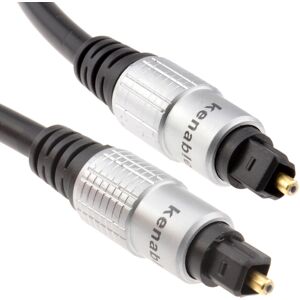 kenable Pure TOS Link TOSLink Optical Digital Audio Cable HQ 6mm Lead 3m kenable Pure TOS Link TOSLink Optical Digital Audio Cable HQ 6mm Lead 3m