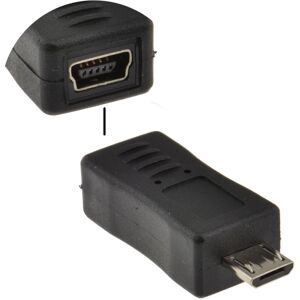 kenable USB Mini B 5 pin Socket to Micro USB Male Plug Adapter Converter kenable USB Mini B 5 pin Socket to Micro USB Male Plug Adapter Converter