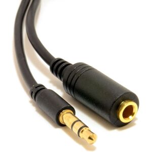kenable Slimline PRO 3.5mm Jack to Stereo Jack Socket Extension Cable 1m kenable Slimline PRO 3.5mm Jack to Stereo Jack Socket Extension Cable 1m