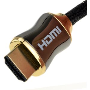 kenable Braided Chrome HDMI Shielded Cable 4k 2k Supports 3D ARC Ethernet 5m kenable Braided Chrome HDMI Shielded Cable 4k 2k Supports 3D ARC Ethernet 5m