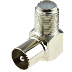 kenable Right Angle Satellite F Type Screw Female to RF MALE Socket Adapter kenable Right Angle Satellite F Type Screw Female to RF MALE Socket Adapter