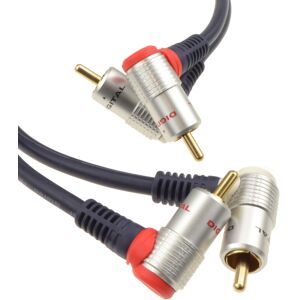 kenable Pure OFC RIGHT ANGLED 2 x RCA Phonos to Phono OFC Cable 1.5m kenable Pure OFC RIGHT ANGLED 2 x RCA Phonos to Phono OFC Cable 1.5m