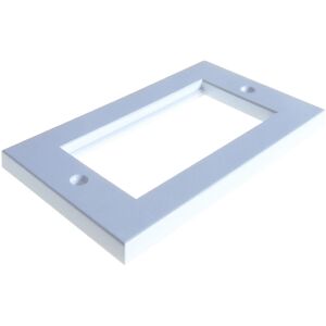 kenable Faceplate 4 Port Low Profile Double Gang 146 x 86mm for RJ45 Modules kenable Faceplate 4 Port Low Profile Double Gang 146 x 86mm for RJ45 Modules