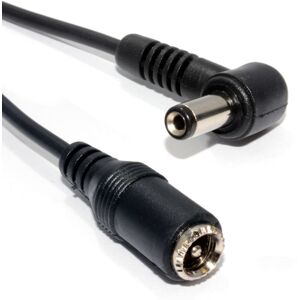 kenable 5.5 x 2.1mm Right Angled DC Power Male Female CCTV Extension Cable 1m kenable 5.5 x 2.1mm Right Angled DC Power Male Female CCTV Extension Cable 1m