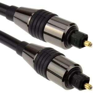 kenable Black TOS Link TOSLink Optical Digital Audio Cable 6mm Lead 2m kenable Black TOS Link TOSLink Optical Digital Audio Cable 6mm Lead 2m