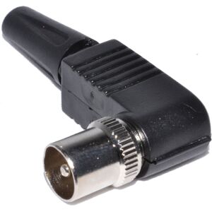 kenable RF Aerial Right Angled Male Plug Solder Terminal for Coax Cable 2 PACK kenable RF Aerial Right Angled Male Plug Solder Terminal for Coax Cable 2 PACK