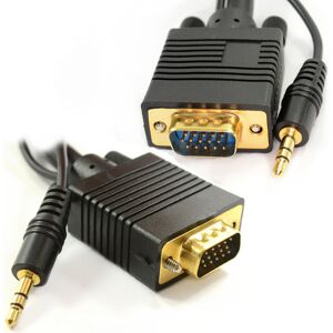 kenable PC Laptop to HD LCD LED Plasma TV 15 pin VGA with Jack Audio Cable 10m kenable PC Laptop to HD LCD LED Plasma TV 15 pin VGA with Jack Audio Cable 10m