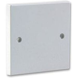 kenable 1 Gang Blanking Plate for Single Gang Back Box White Finish + Screws kenable 1 Gang Blanking Plate for Single Gang Back Box White Finish + Screws