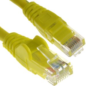 kenable C6 CAT6 CCA UTP RJ45 Ethernet LSZH Networking Cable Yellow 1m kenable C6 CAT6 CCA UTP RJ45 Ethernet LSZH Networking Cable Yellow 1m