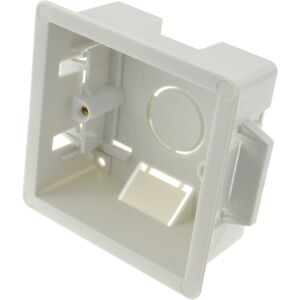 kenable Dry Lining Back Box Pattress Box 1 Gang 35mm kenable Dry Lining Back Box Pattress Box 1 Gang 35mm