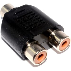 kenable RCA Phono Twin Sockets to 3.5mm Mono Jack Socket Adapter kenable RCA Phono Twin Sockets to 3.5mm Mono Jack Socket Adapter