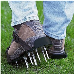 Unbranded 29 x13cm Spikes Pair Lawn Garden Aerator Aerating Sandals Shoes Unbranded 29 x13cm Spikes Pair Lawn Garden Aerator Aerating Sandals Shoes