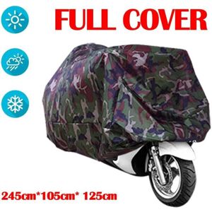 Unbranded Waterproof Motorcycle Cover Dustproof Motorbike Shelter Camouflage Unbranded Waterproof Motorcycle Cover Dustproof Motorbike Shelter Camouflage