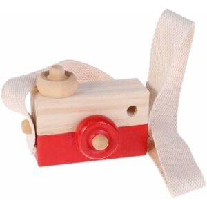 Ranpo (Red) Wood Camera Children Room Decor Nursery Toys Ranpo (Red) Wood Camera Children Room Decor Nursery Toys