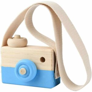 Ranpo (Blue) Wood Camera Children Room Decor Nursery Toys Ranpo (Blue) Wood Camera Children Room Decor Nursery Toys