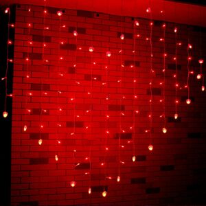 Ranpo (Red) Starry Heart Shape Led Strip Lights holiday Lighting Home Decor Ranpo (Red) Starry Heart Shape Led Strip Lights holiday Lighting Home Decor