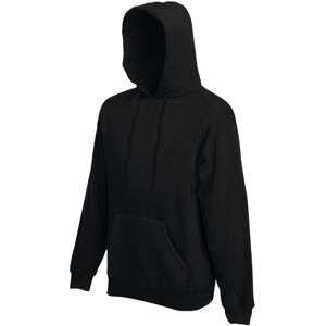 (L, Black) Fruit Of The Loom Mens Premium 70/30 Hooded Sweatshirt / Hoodie (L, Black) Fruit Of The Loom Mens Premium 70/30 Hooded Sweatshirt / Hoodie