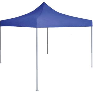 vidaXL Garden Furniture Set Professional Folding Party Tent 2x2 m Steel Blue vidaXL Garden Furniture Set Professional Folding Party Tent 2x2 m Steel Blue