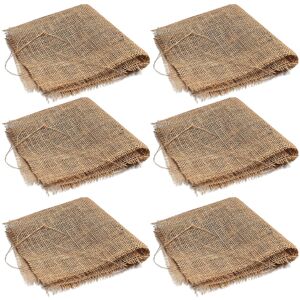 (60cm x 60cm, x6) Aquacadabra Hessian Squares Aquatic Pond Plant Basket Liners f (60cm x 60cm, x6) Aquacadabra Hessian Squares Aquatic Pond Plant Basket Liners f
