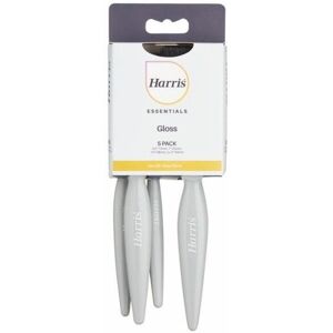 Harris Essentials Gloss Paint Brush Set (Pack of 5) Harris Essentials Gloss Paint Brush Set (Pack of 5)
