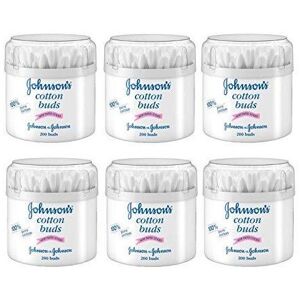Johnson's Veterinary Johnson's Cotton Buds (200 Buds) - Pack of 6 Johnson's Veterinary Johnson's Cotton Buds (200 Buds) - Pack of 6