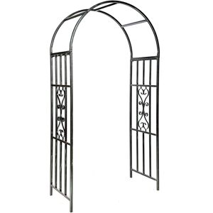 Gr8 Garden Metal Garden Patio Wedding Rose Arch Arbour Archway Climbing Plant Trellis Black Gr8 Garden Metal Garden Patio Wedding Rose Arch Arbour Archway Climbing Plant Trellis Black