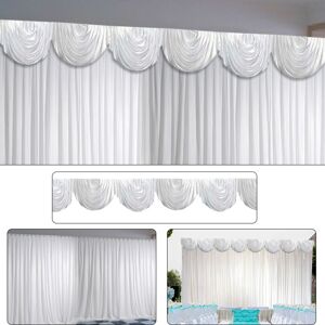Unbranded 3X3M White Stage Wedding Backdrop Photography Background Drape Curtain Unbranded 3X3M White Stage Wedding Backdrop Photography Background Drape Curtain